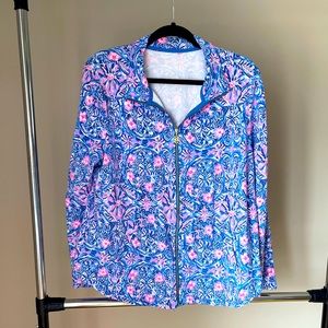 Lilly Pulitzer UPF 50+ Leona Zip-Up Jacket